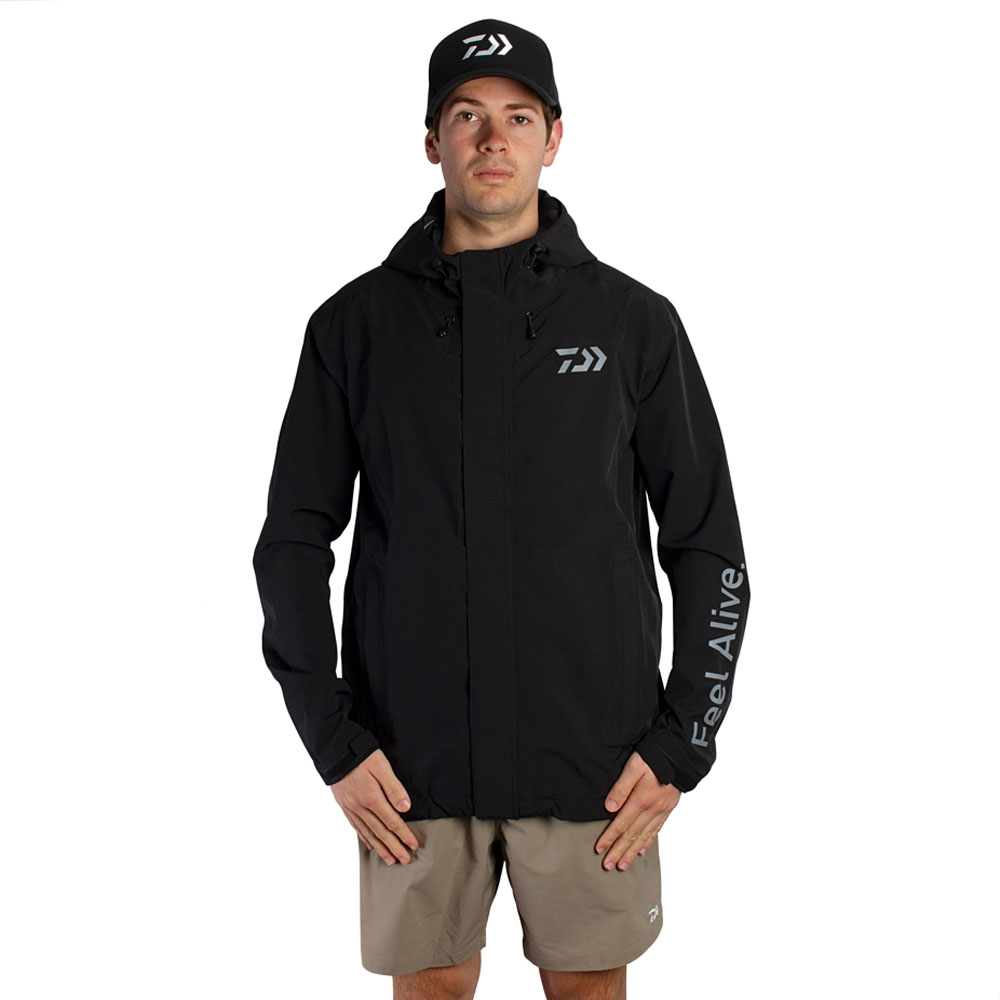 Daiwa D-Vec Mens Windbreaker Black 2XL