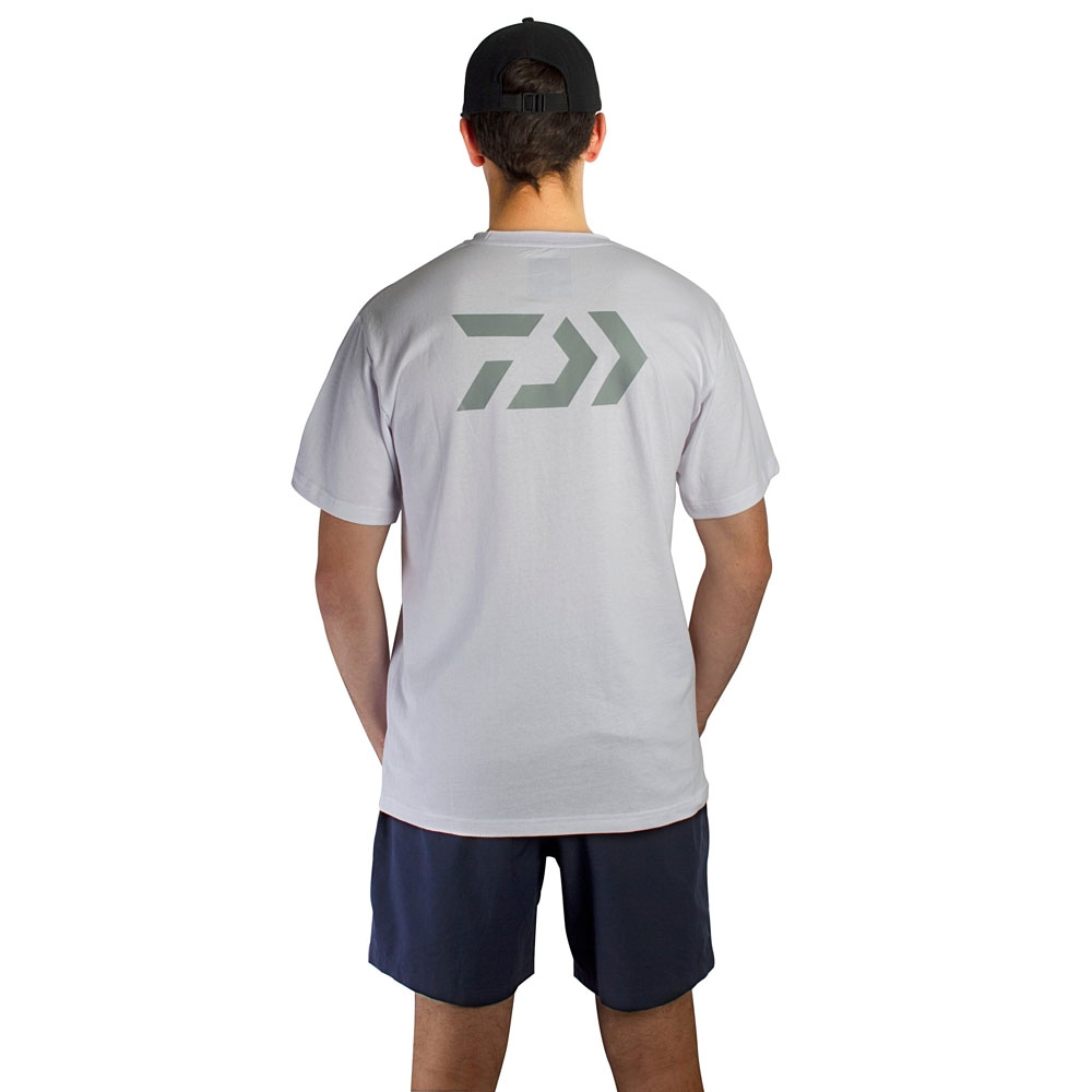 Daiwa Logo Mens T-Shirt White L