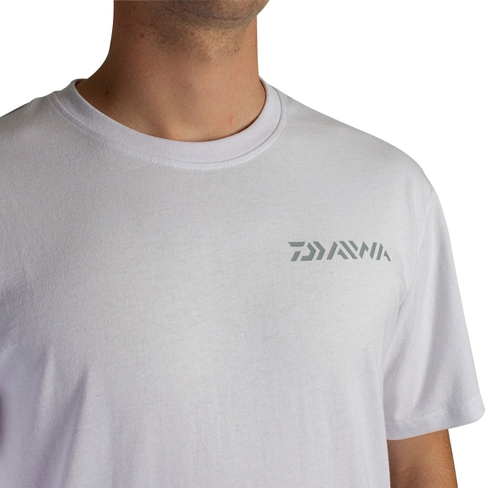 Daiwa Logo Mens T-Shirt White L