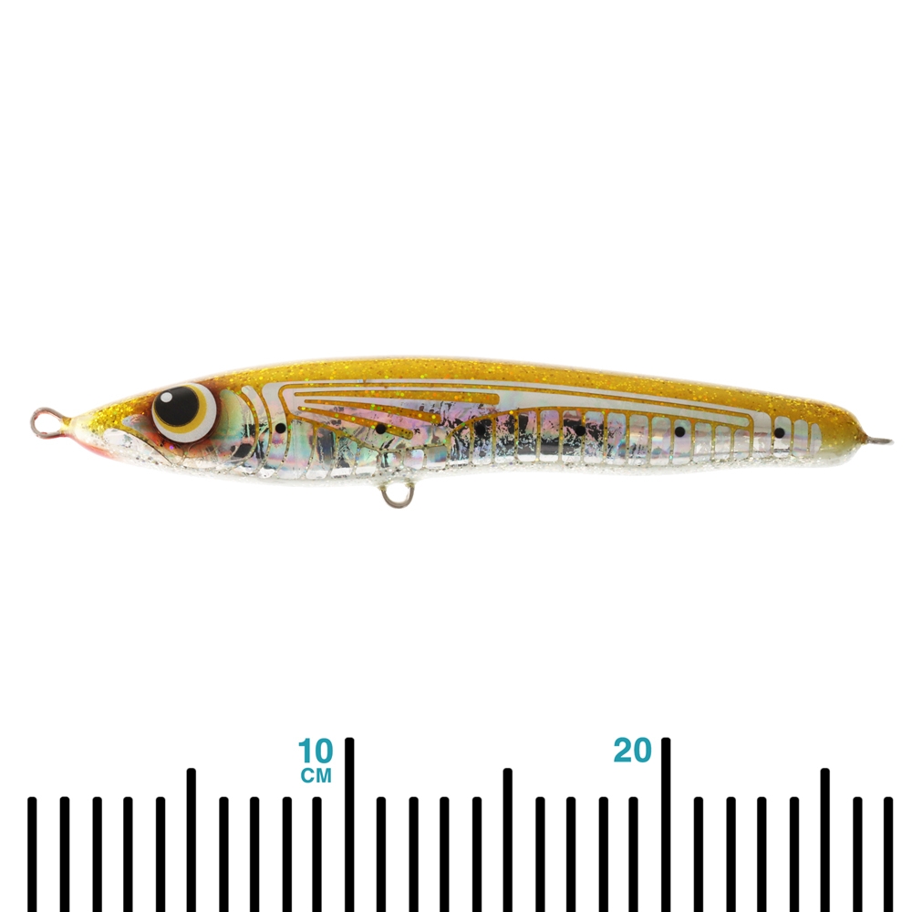 ASWB Gardie F100 M Series Floating Stickbait 230mm 120g Solid Gold