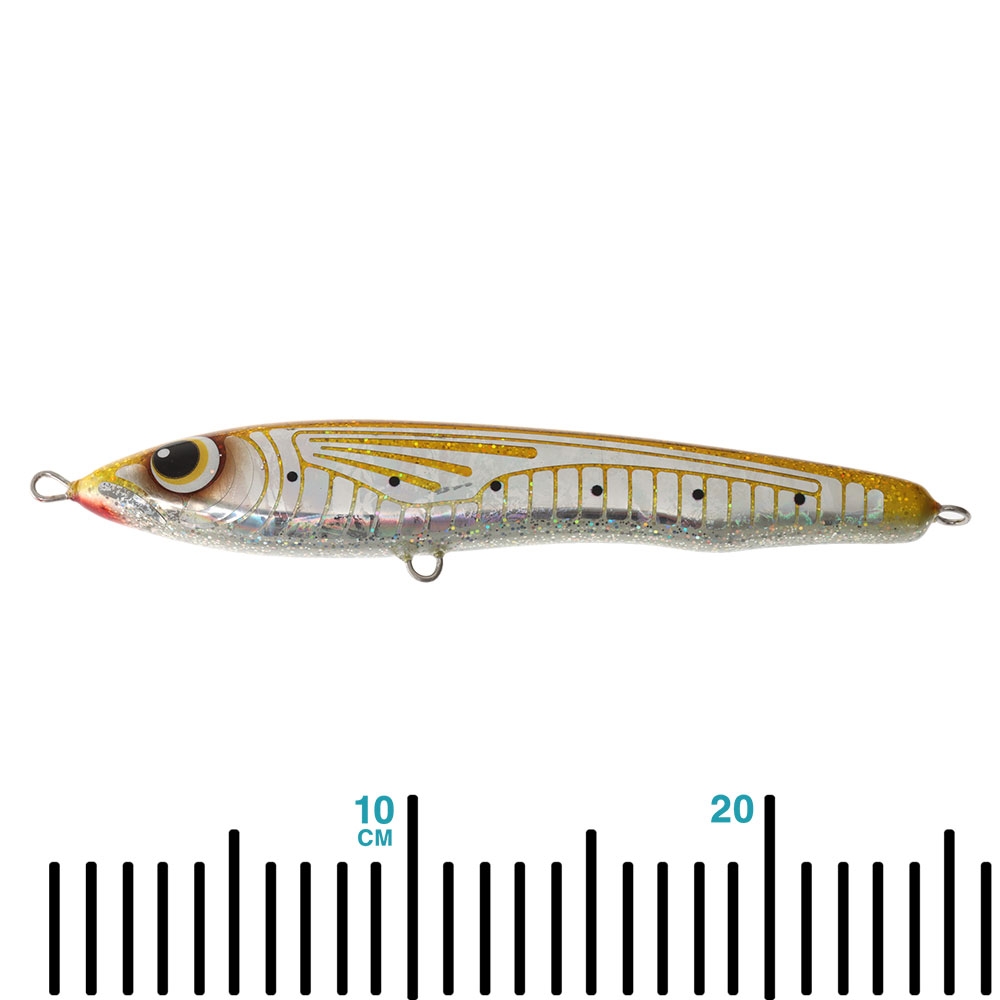 ASWB SS120 M Series Slow Sinking Stickbait 230mm 120g Solid Gold