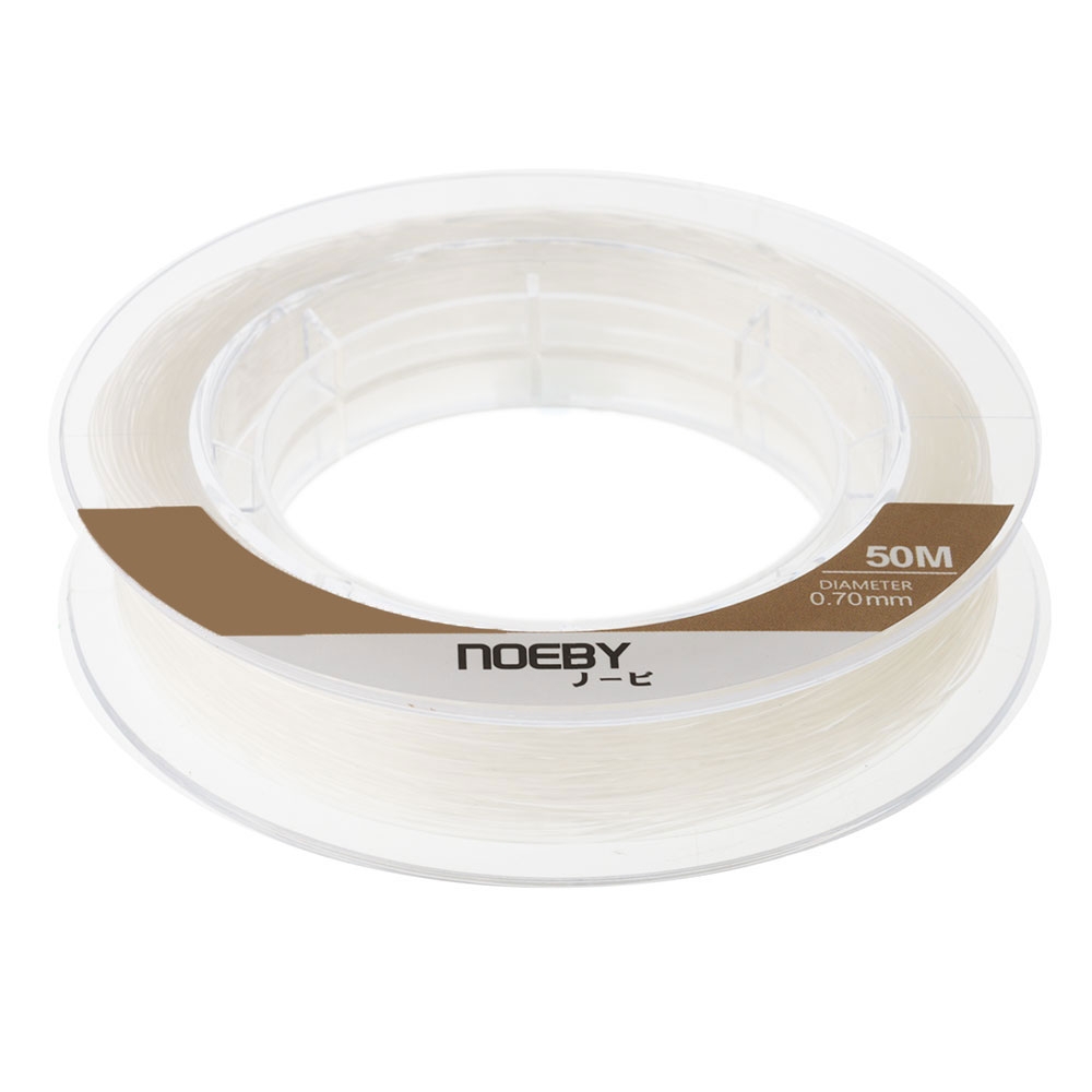 NOEBY Infinite Pure Fluorocarbon Leader Trace 50m 8lb 0.25mm