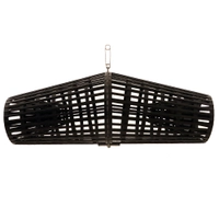 Crab Prawn and Bait Fish Trap 64 x 24cm Black Thumbnail Crab Prawn and Bait Fish Trap 64 x 24cm Black