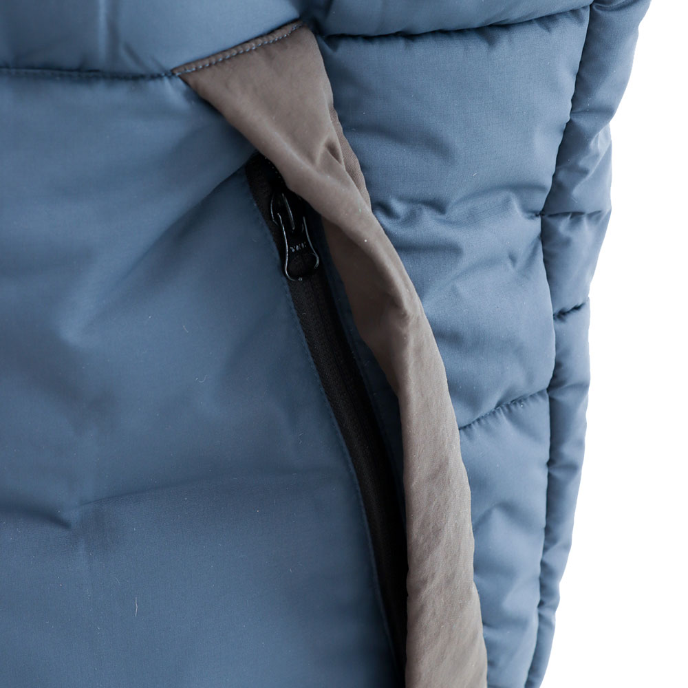 Desolve Rime Mens Puffer Vest Navy S