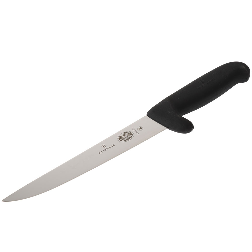 Victorinox Fibrox Boning and Sticking Knife Black Handle 18cm