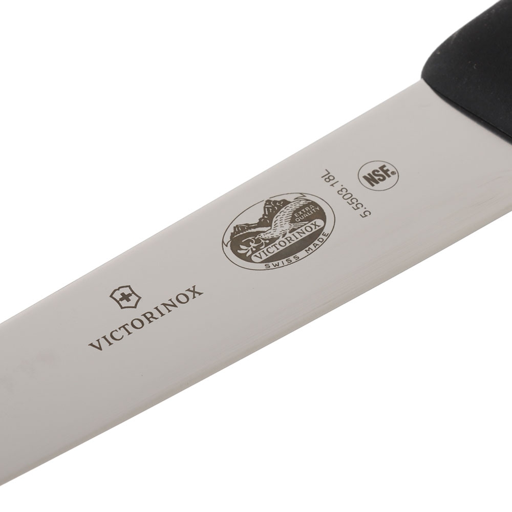 Victorinox Fibrox Boning and Sticking Knife Black Handle 18cm