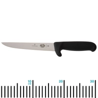Victorinox Fibrox Boning and Sticking Knife Black Handle 18cm Thumbnail Victorinox Fibrox Boning and Sticking Knife Black Handle 18cm