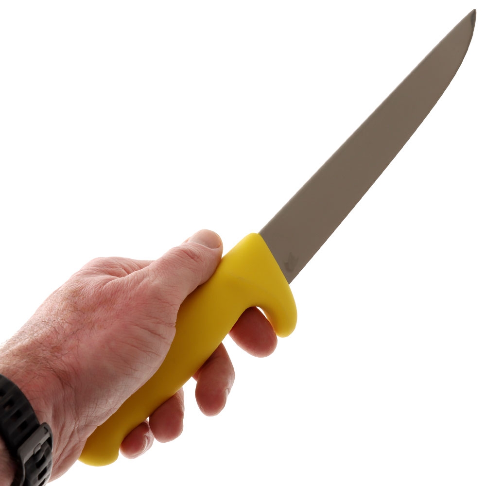 Victorinox Fibrox Boning and Sticking Knife Yellow Handle 18cm