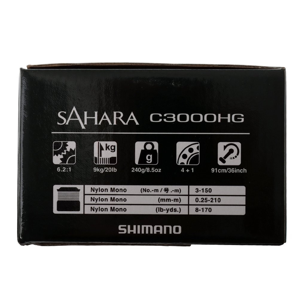 Shimano Sahara SHC3000HGFJ Catana Medium Heavy Spinning Combo 7ft 6in 4-8kg 2pc