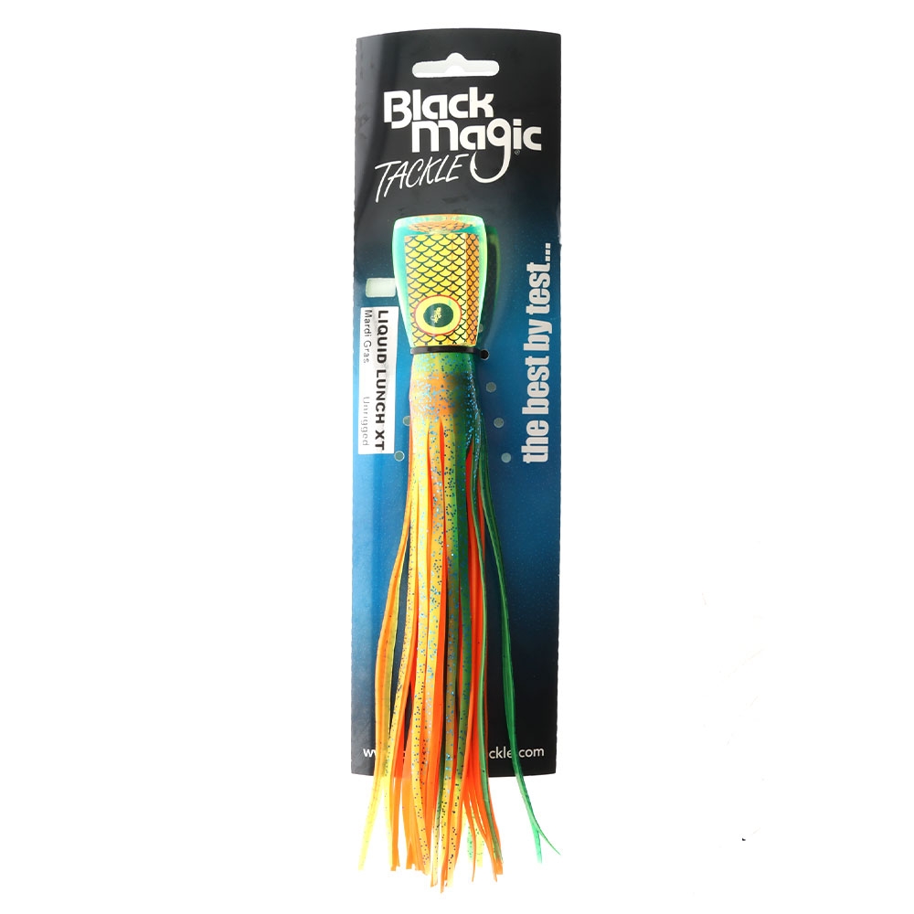 Black Magic Liquid Lunch XT Tuna Lure 240mm Unrigged Mardi Gras