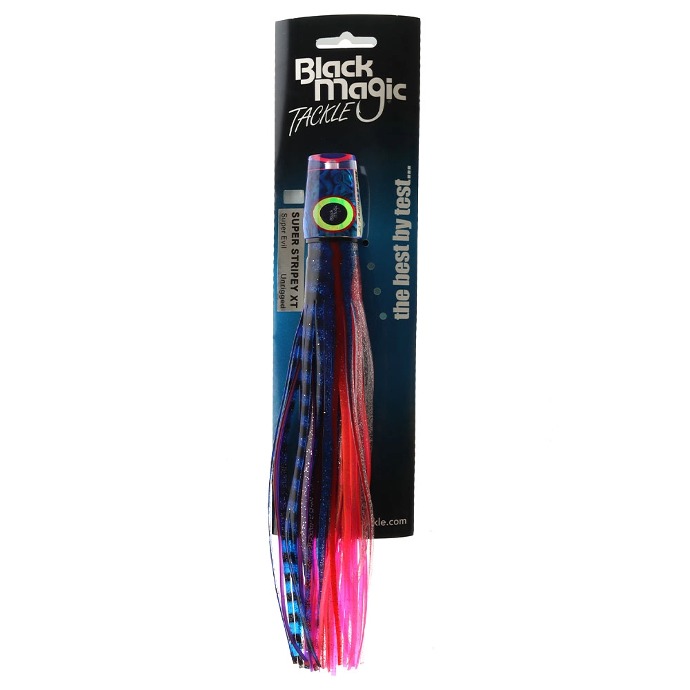 Black Magic Super Stripey XT Tuna Lure 270mm Unrigged Super Evil Black Magic Super Stripey XT Tuna Lure 270mm Unrigged Super Evil