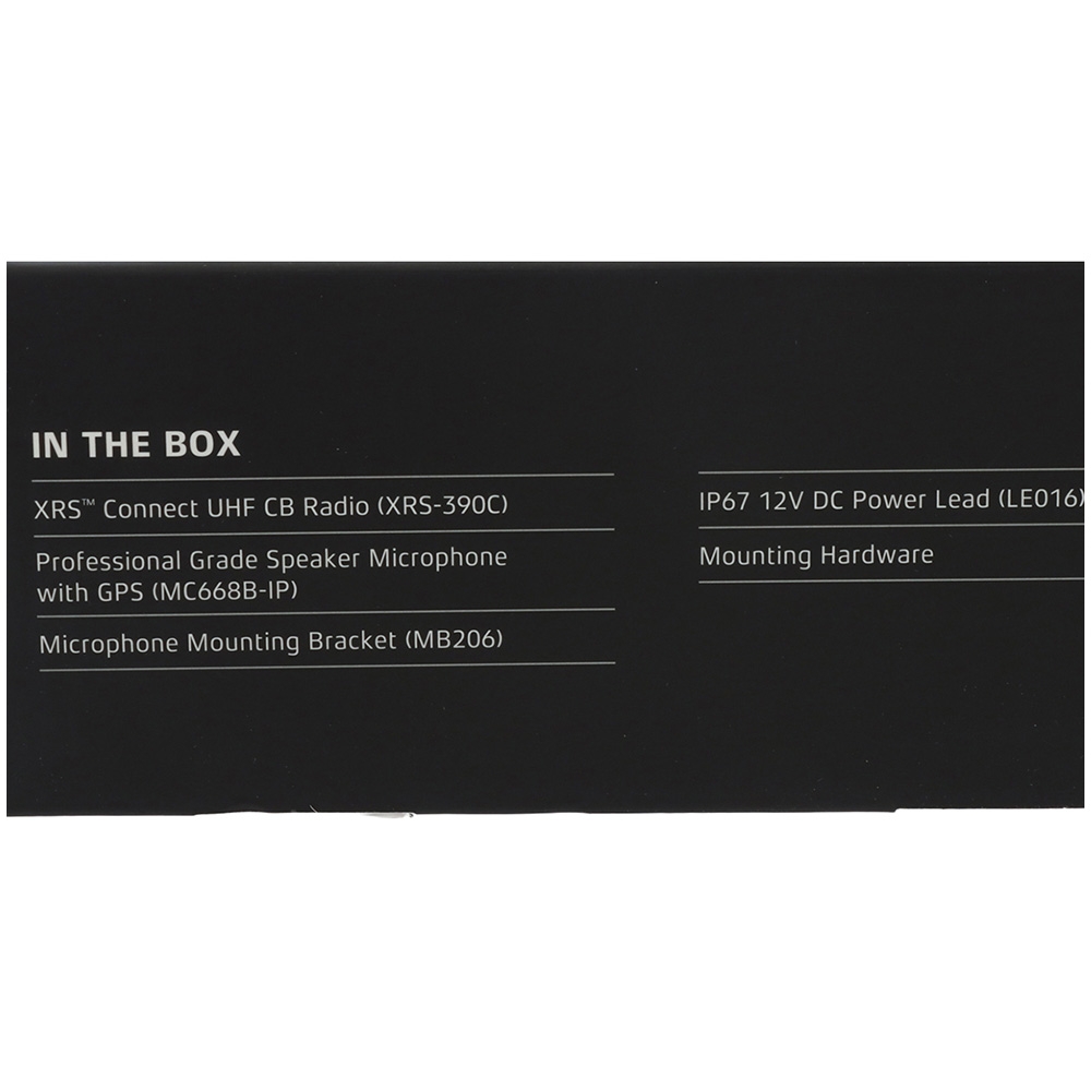 GME XRS-390C Connect UHF CB Radio IP67 UHF CB Radio with Bluetooth and GPS