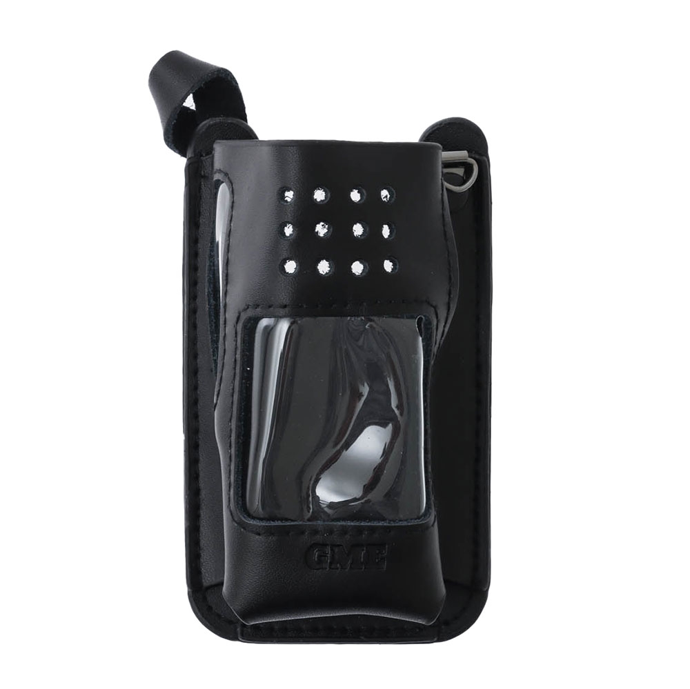 GME LC007 Handheld Radio Leather Carry Case