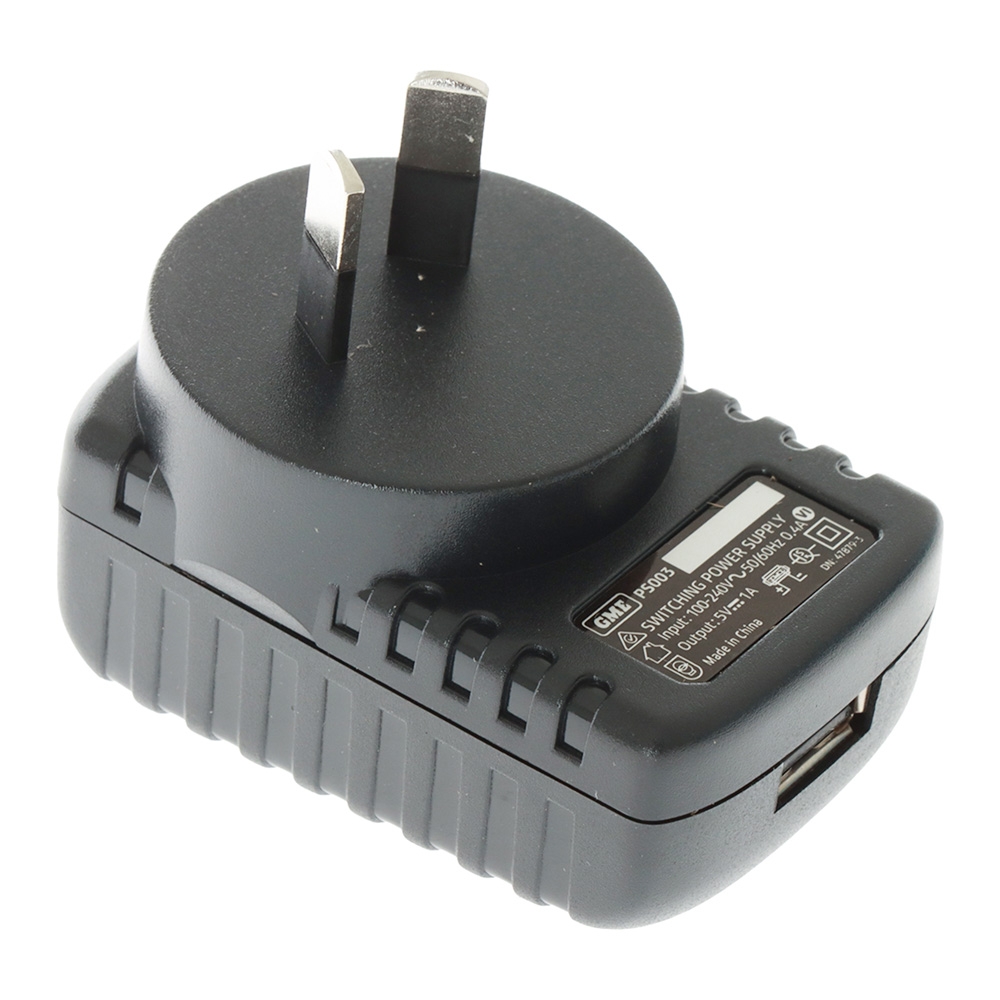 GME PS003 AC USB Power Adapter