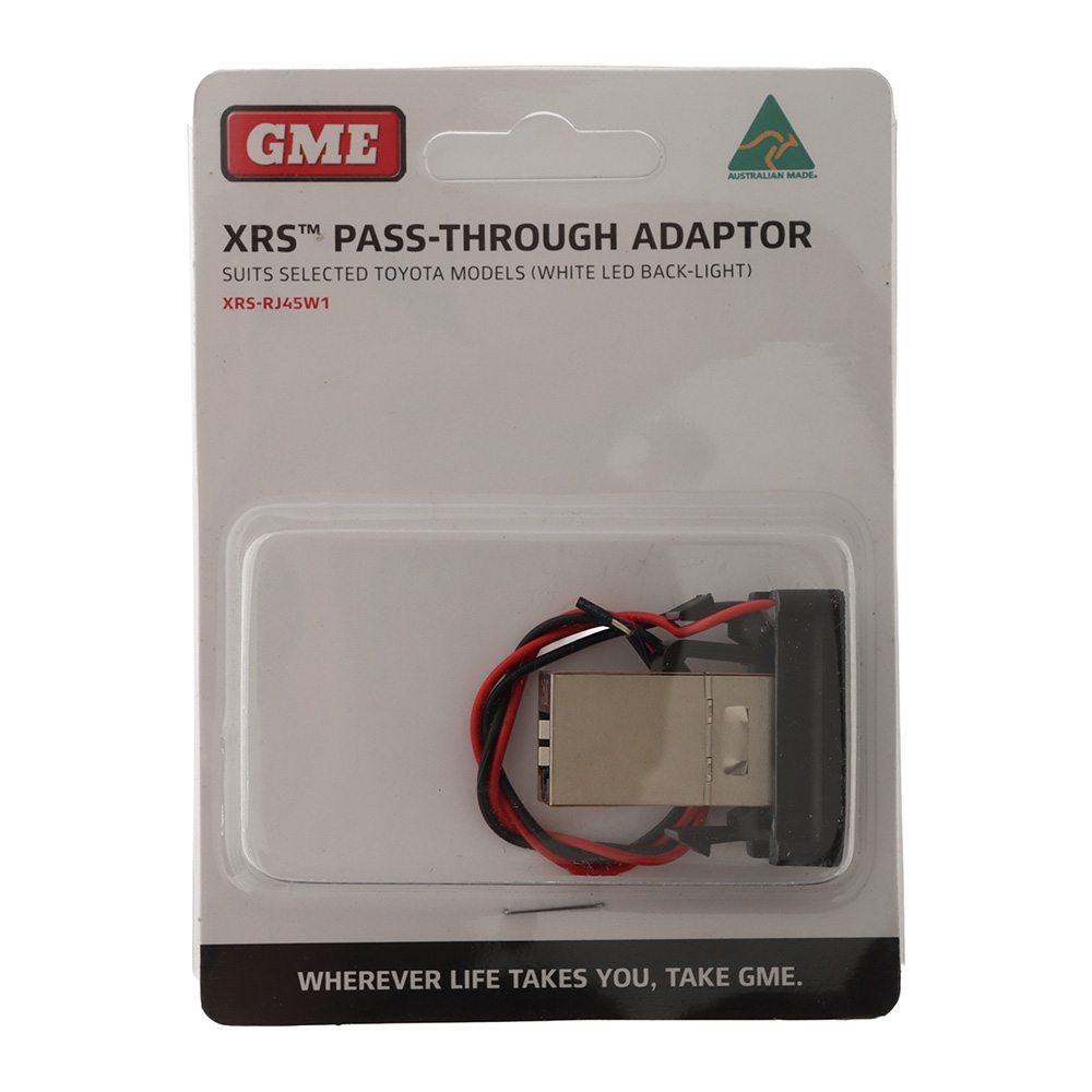 GME XRS-RJ45W1 RJ45 Pass-Through Adaptor Type 1 White