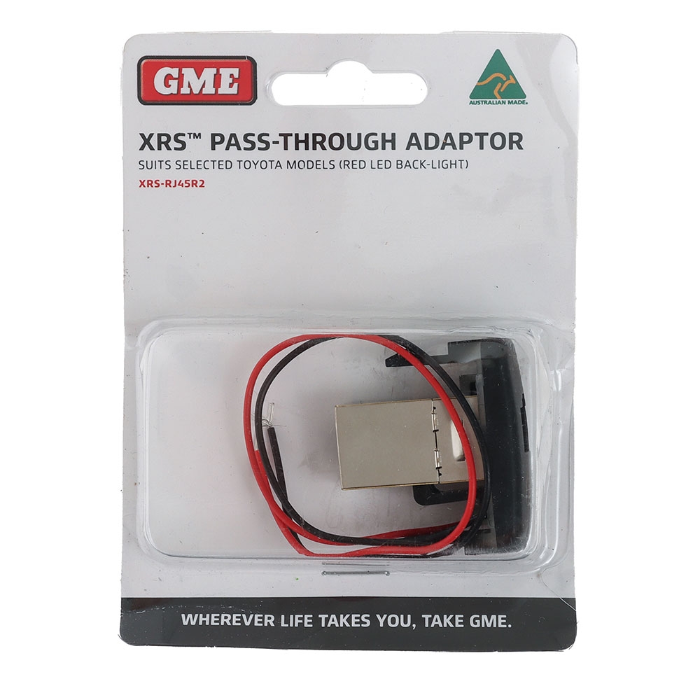 GME XRS-RJ45R2 RJ45 Pass-Through Adaptor Type 2 Red