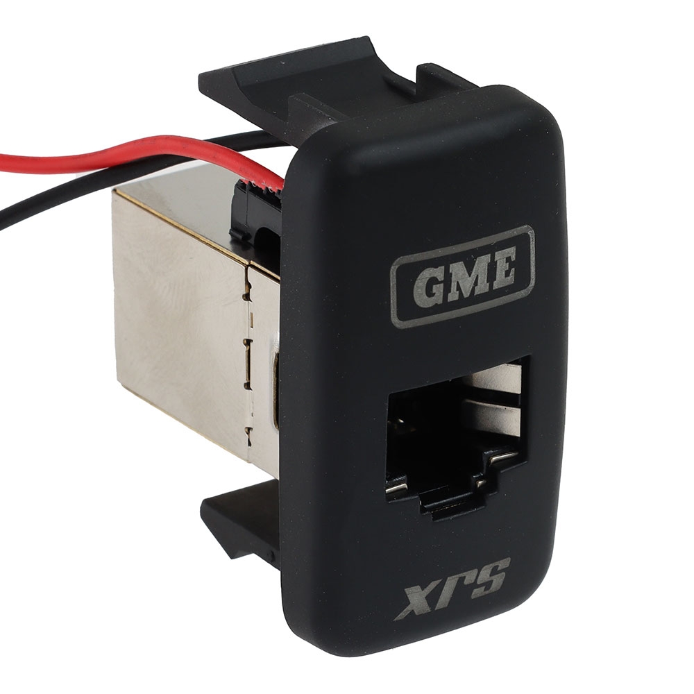 GME XRS-RJ45R2 RJ45 Pass-Through Adaptor Type 2 Red