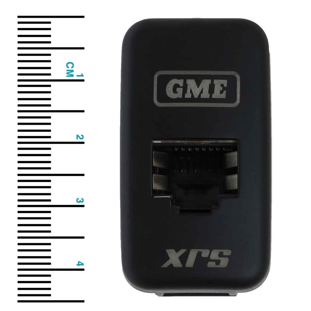 GME XRS-RJ45R2 RJ45 Pass-Through Adaptor Type 2 Red