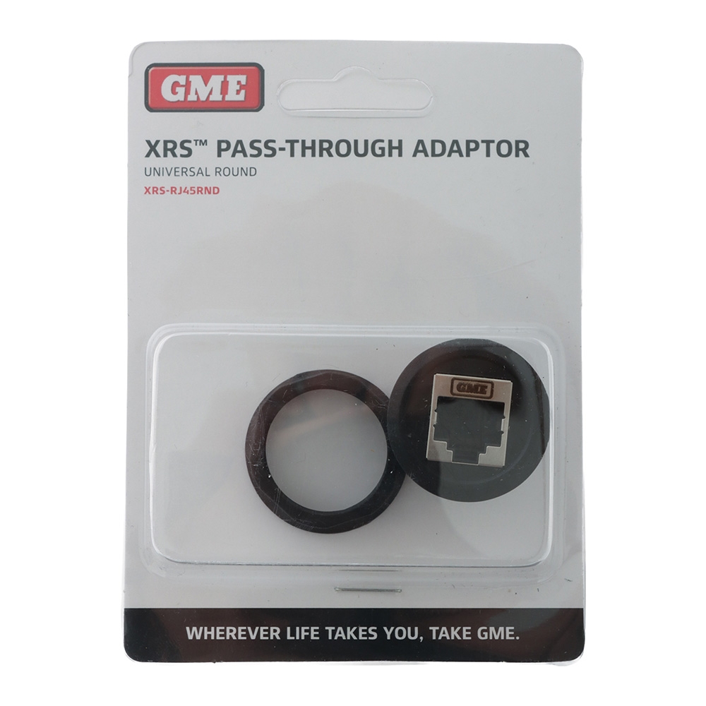 GME XRS-RJ45RND RJ45 Pass-Through Adaptor Universal Round