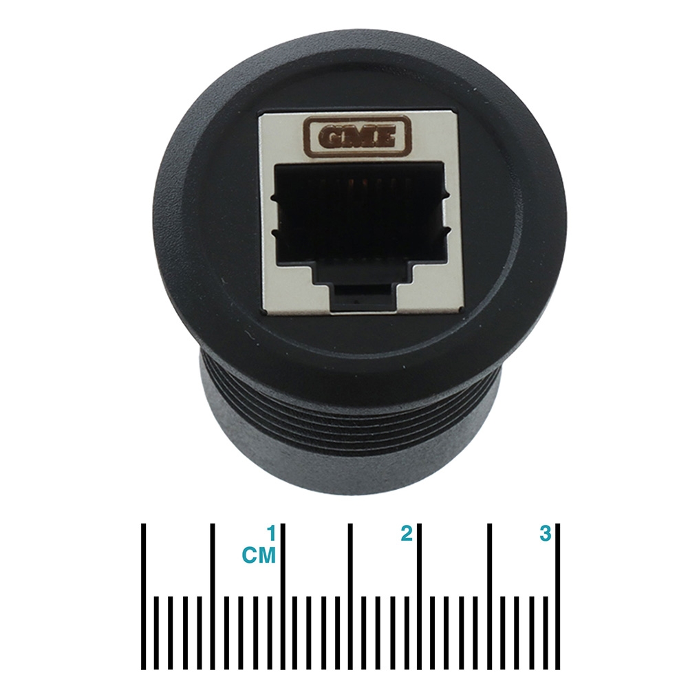 GME XRS-RJ45RND RJ45 Pass-Through Adaptor Universal Round