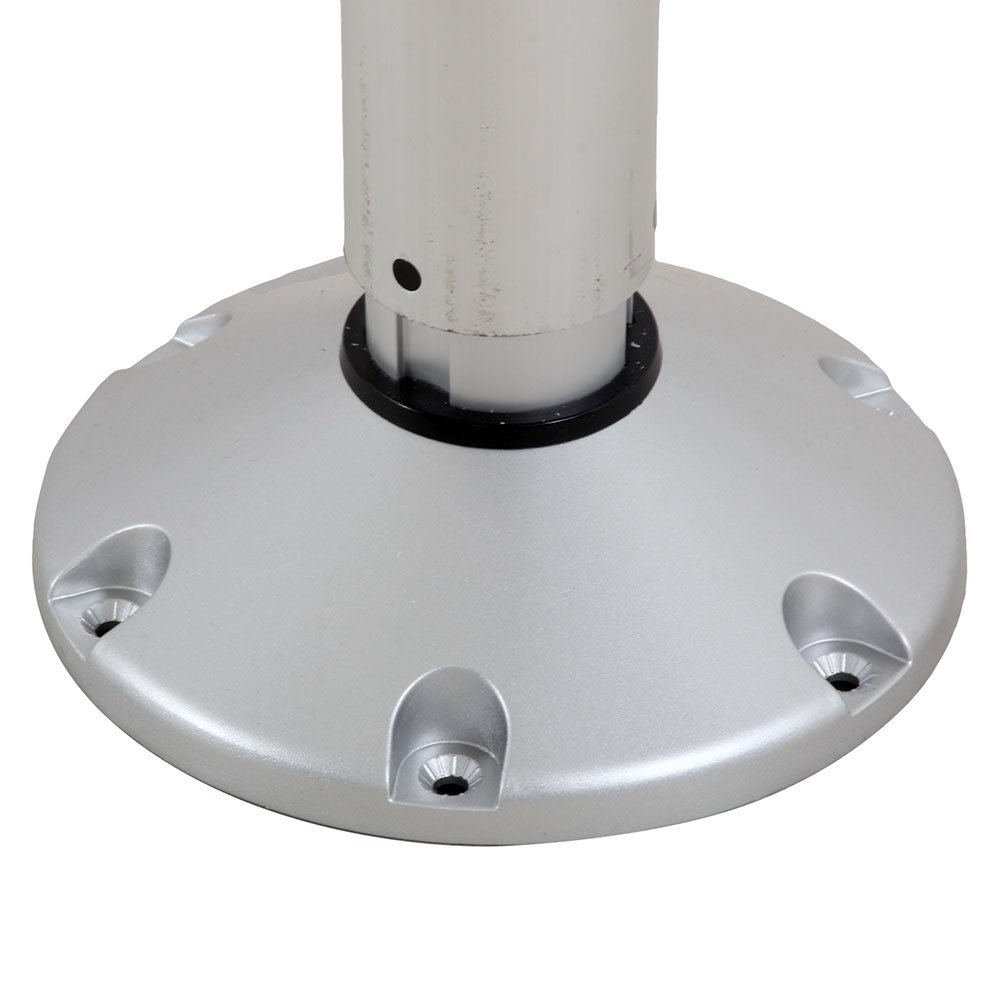 Stessco High Back Boat Helm Seat with Adjustable Bolster and Boat Seat Pedestal