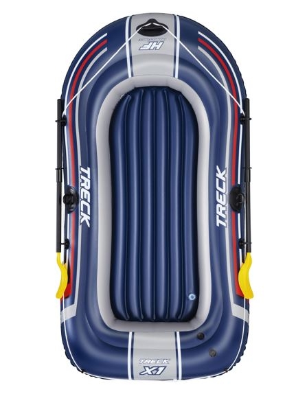 Hydro-Force Treck X1 2-Person Inflatable Boat with Oars and Pump