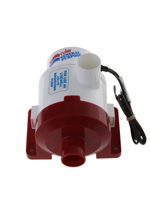Rule 3700 GPH General Purpose Washdown/Livewell Pump 12V