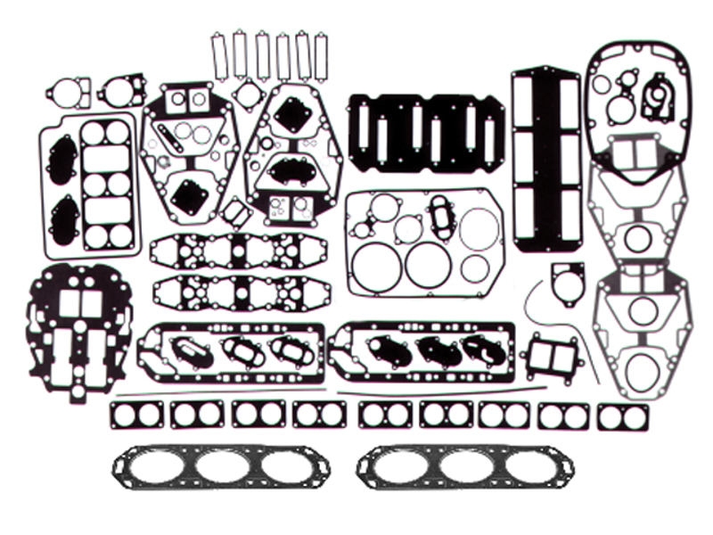 Sierra 18-4317 Marine Powerhead Gasket for Mercury/Mariner Outboard Motor