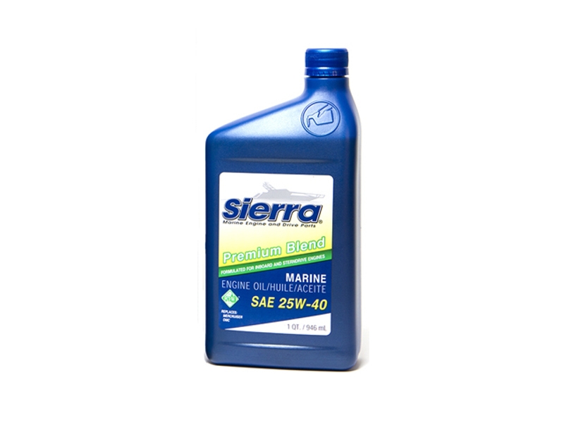 Sierra 18-9400-2 25W-40 FC-W 4-Stroke Stern Drive Oil 1 Quart