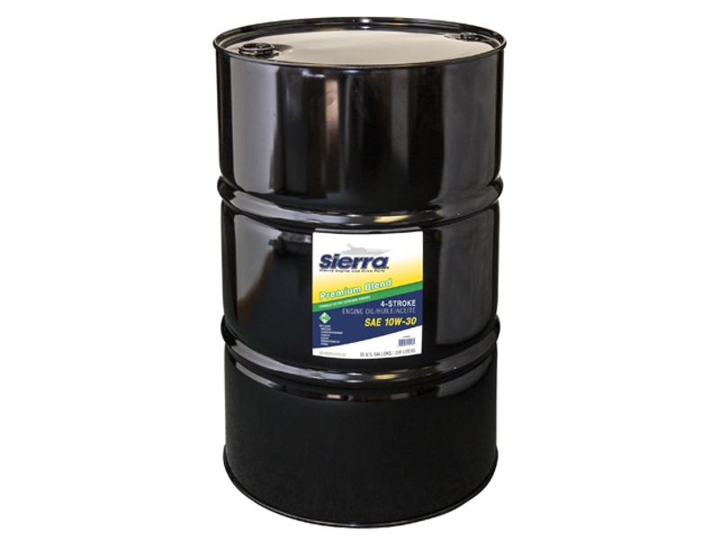 Sierra 18-9420-7 10W-30 FC-W 4-Stroke Outboard Oil 55 Gallon
