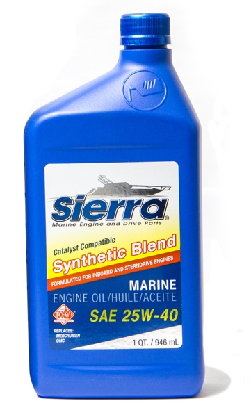Sierra 18-9440CAT-2 25W-40 Synthetic Catalyst Oil 1 Quart