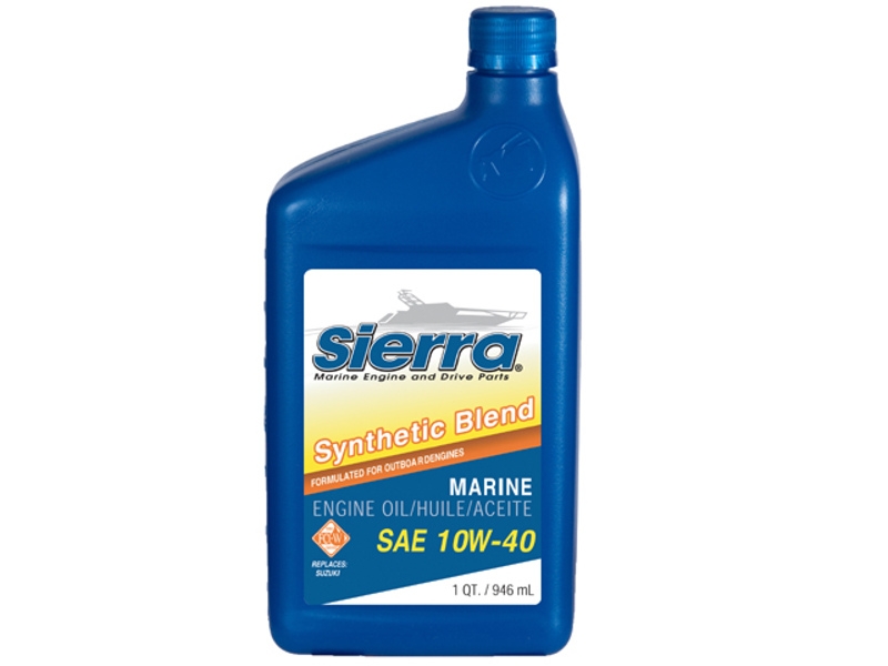 Sierra 18-9551-2 10W-40 FC-W Semi Synthetic Oil 1 Quart