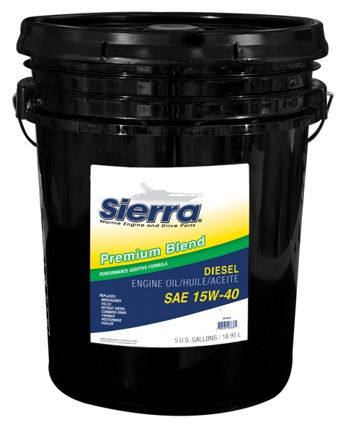 Sierra 18-9553-5 15W-40 Diesel Oil 5 Gallon