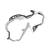 Mares Pure Wire Mask Frame Pack 2pc White/Grey