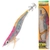 Yamashita EGI-OH K 490 Glow Squid Jig 4S 052 BBK Glow Rainbow Body and La-Me Cloth 26g