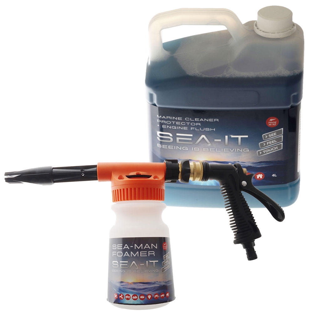 SEA-IT Engine Flush and Boat Wash Concentrate with Foamer 4L