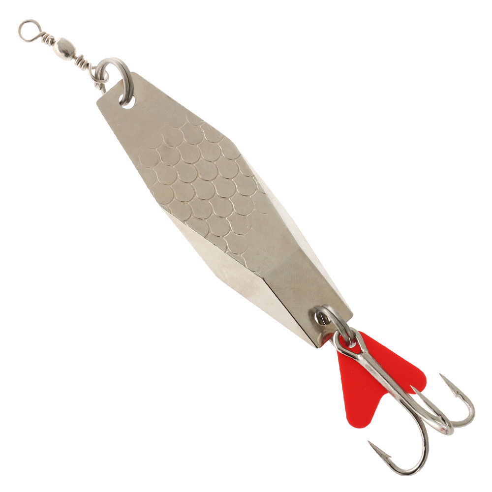 Kilwell Hex Wobbler Spinner Lure Red 55g Qty 1