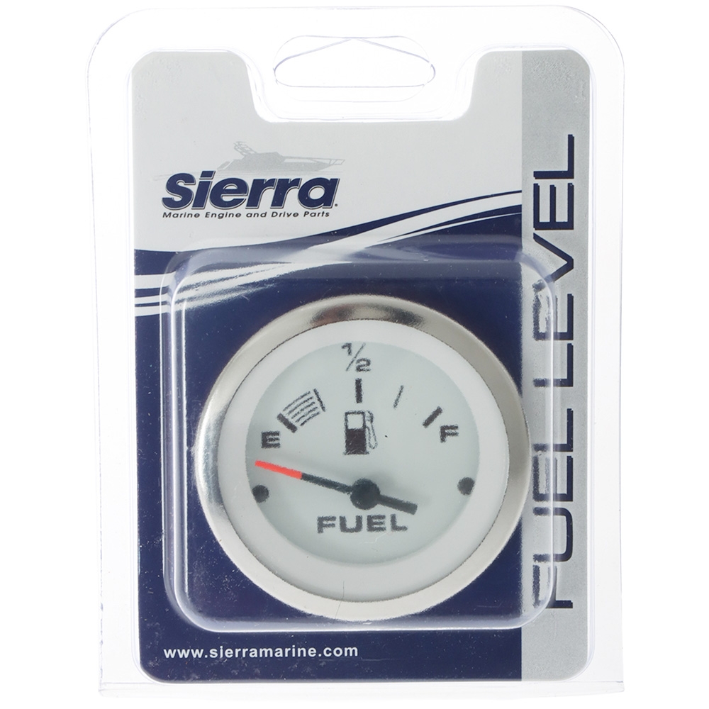 Sierra 65496P Lido Fuel Gauge 2in