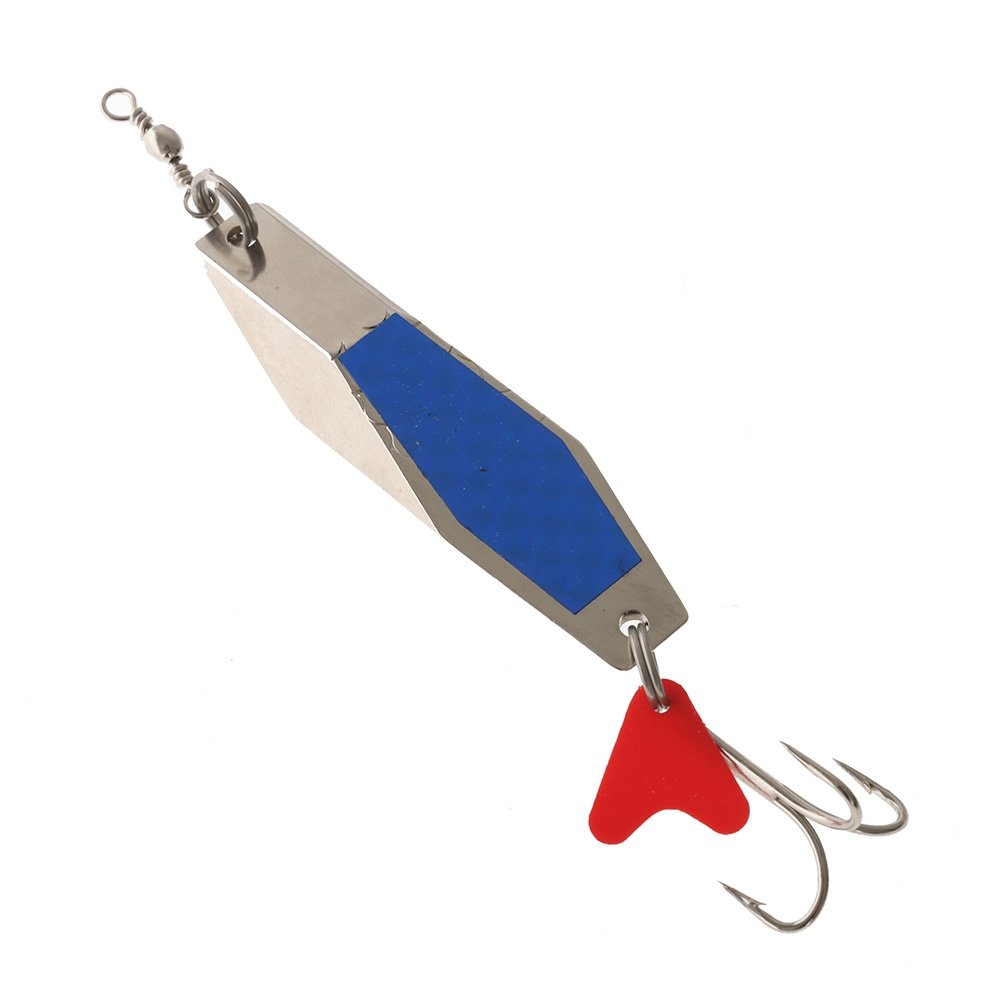 Kilwell Hex Wobbler Spinner Lure Blue 80g Qty 1