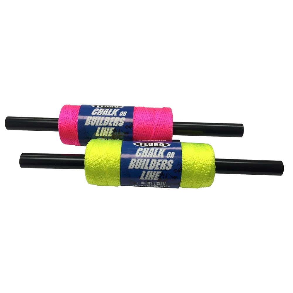 Donaghys Nylon Builders Line 40m Fluro Pink/Lime