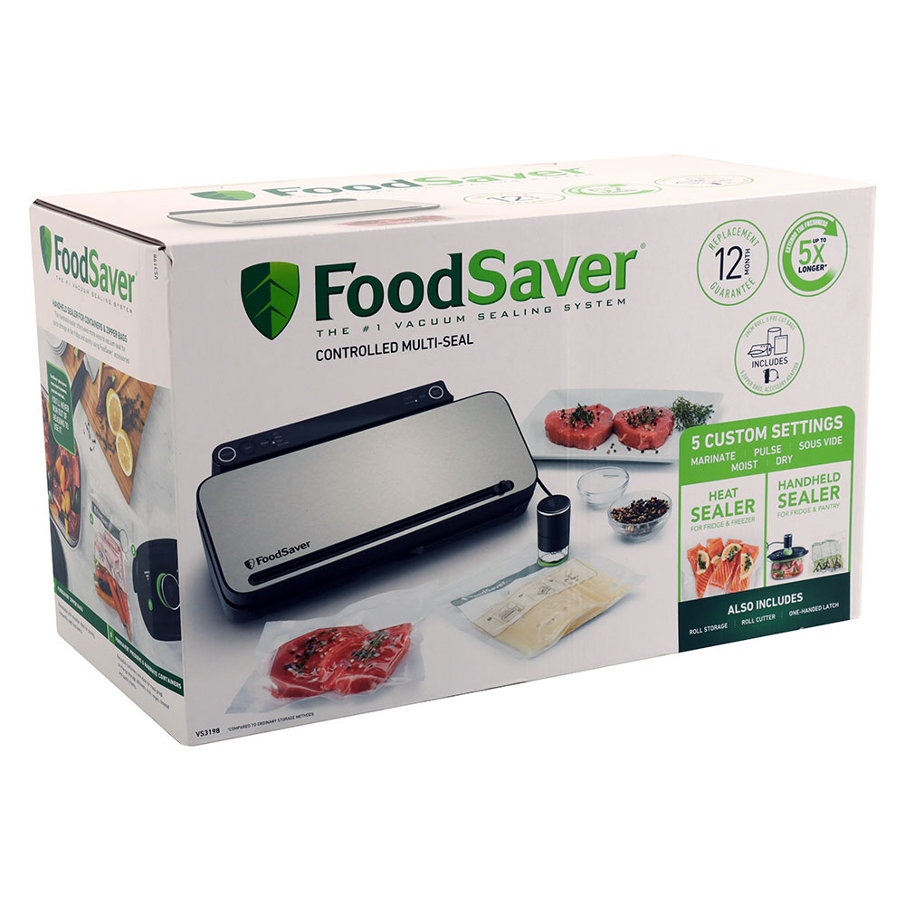 FoodSaver VS3198 Controlled Multi Seal Vacuum Sealer