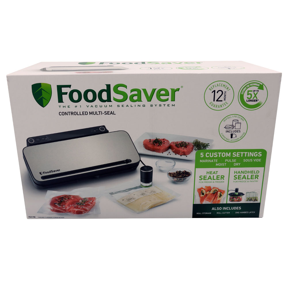 FoodSaver VS3198 Controlled Multi Seal Vacuum Sealer