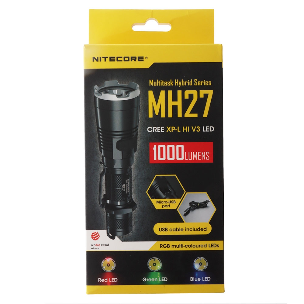 NITECORE MH27 All Climate Tactical Blaze LED Torch