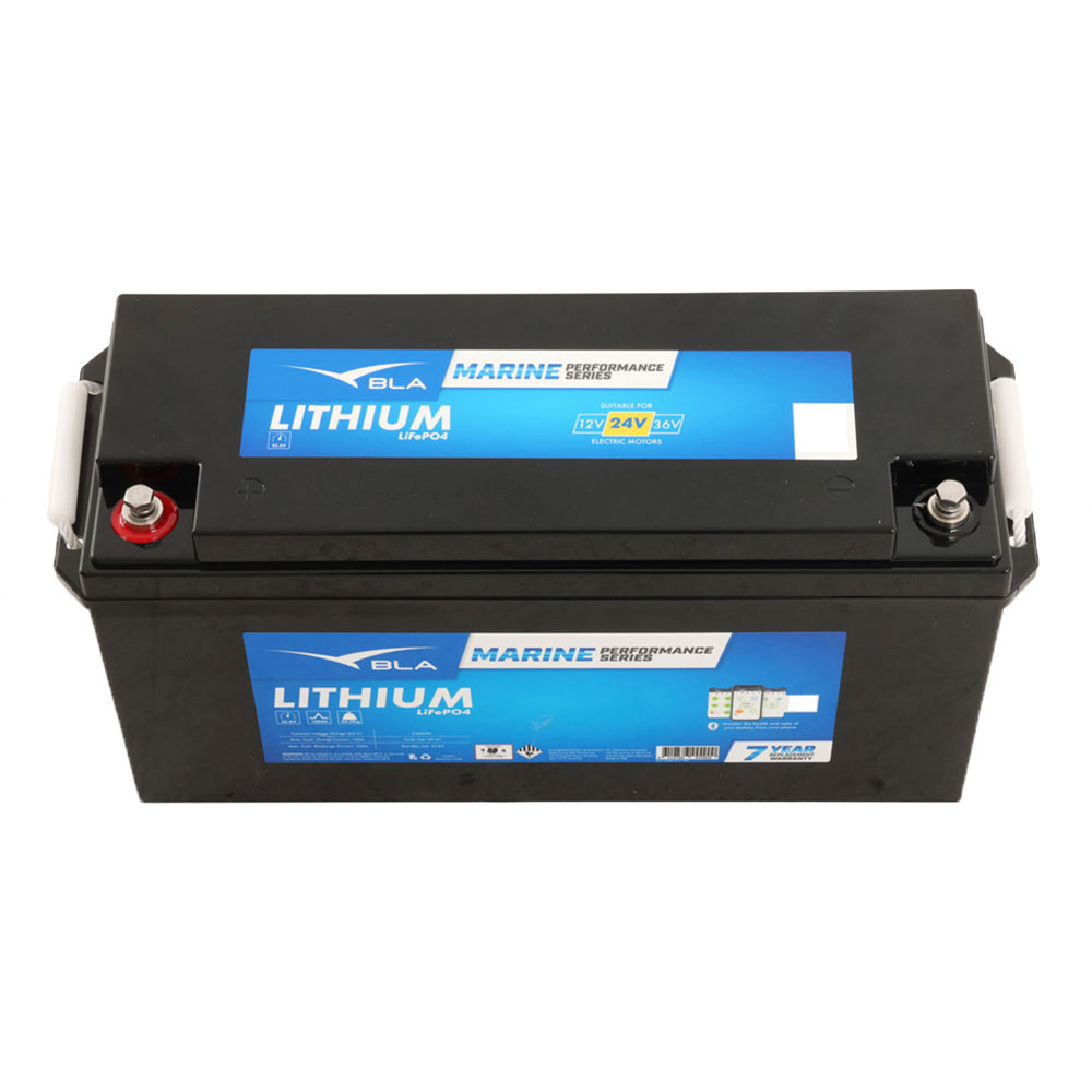 BLA Marine Performance LiFePO4 Lithium Battery 24V 100Ah Bluetooth