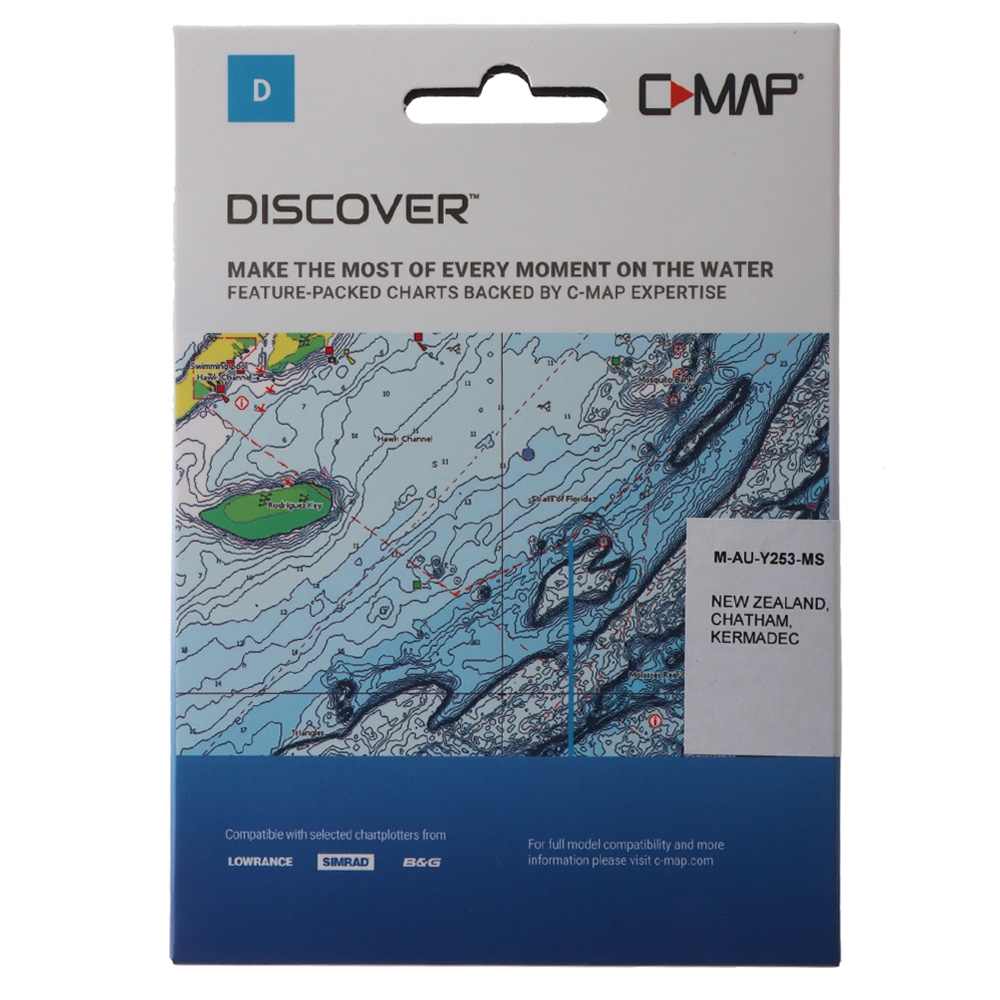 C-MAP Discover Chart Card NZ/Chatham/Kermandec SD/MSD