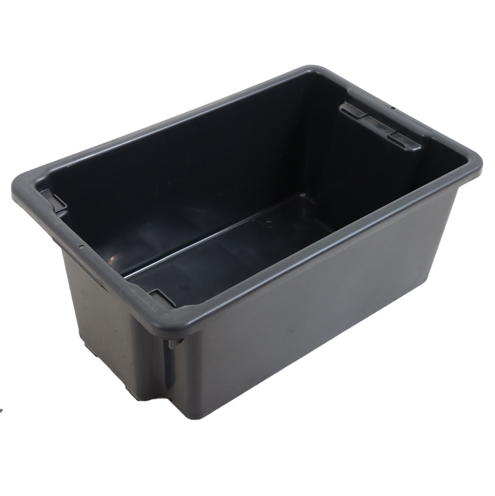 Richmond Stackable Storage Bin 52L Black