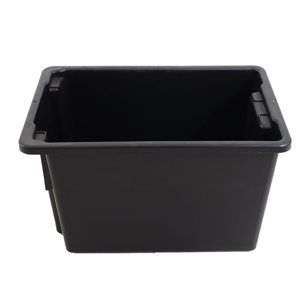 Richmond Stackable Storage Bin 68L Black