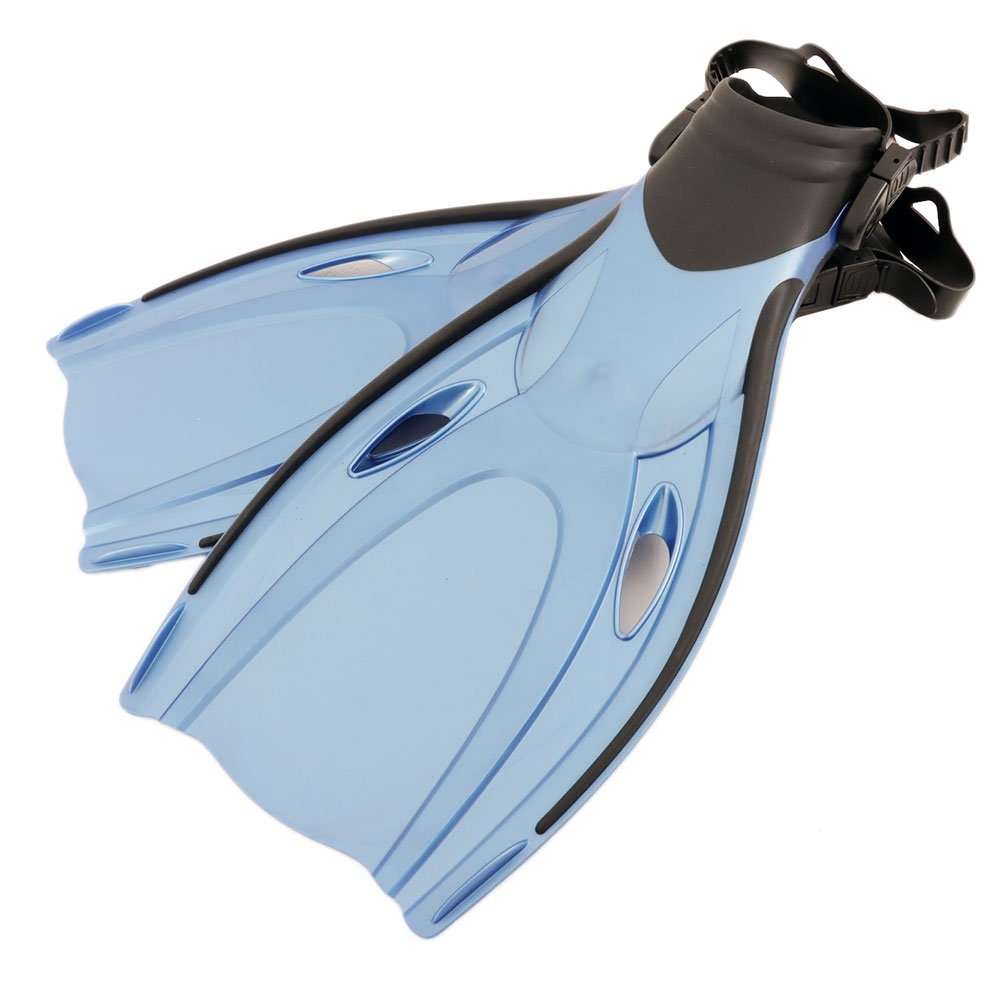 Hydro-Pro Blacksea Mask Snorkel and Fin Set Blue