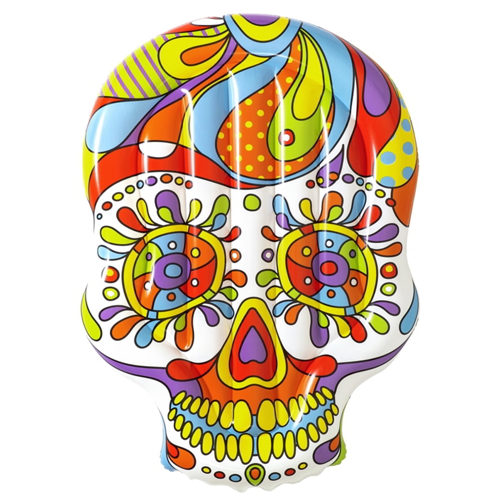 H2OGO! Fiesta Skull Island Inflatable Lounge Float 1.93 x 1.41m