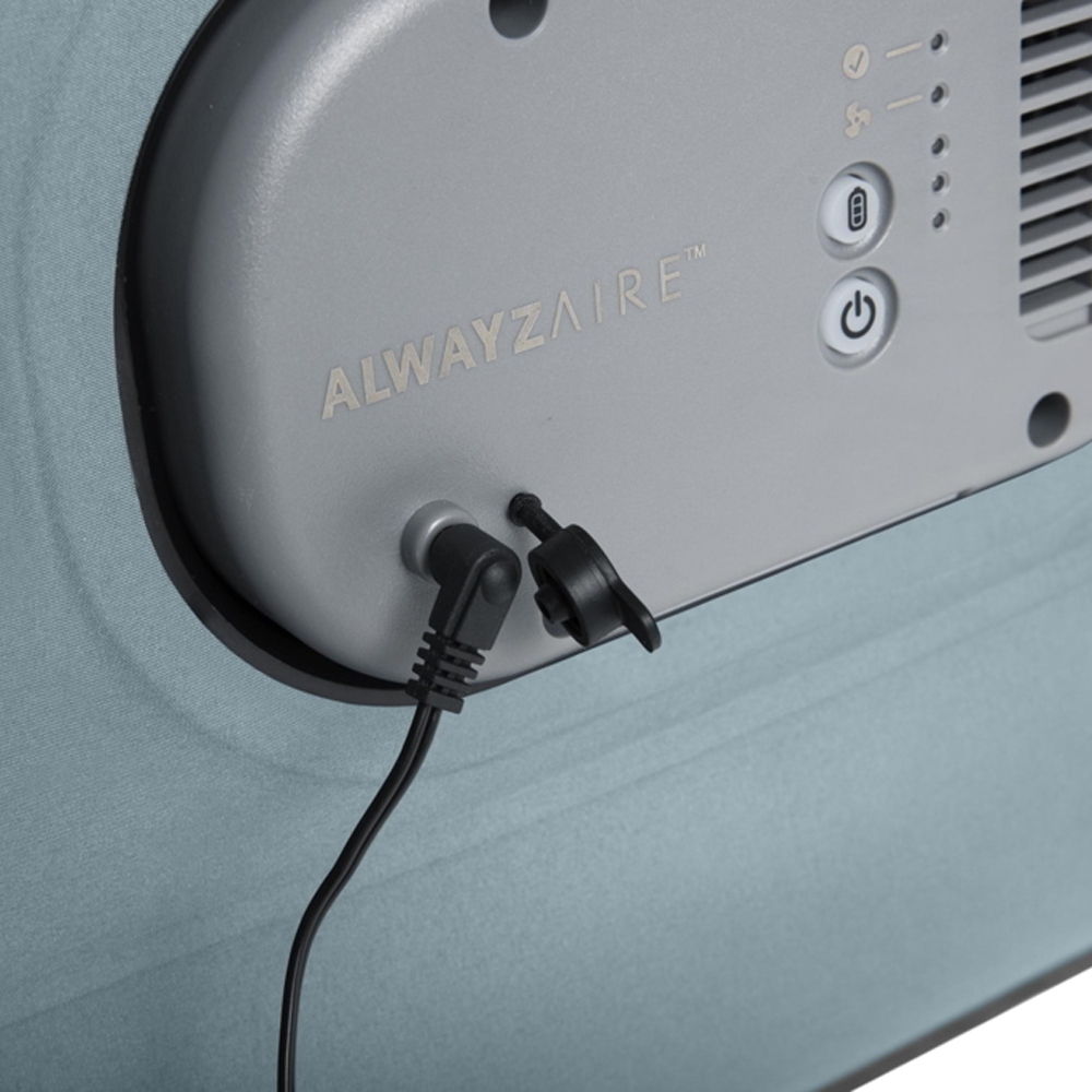 Bestway Alwayzaire Fortech Queen Airbed with Built-In Rechargeable Dual-Pump and Inflation Sensors - Brand New - Ex Demo Unit